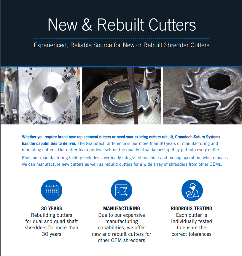 New & Rebuilt Cutters
