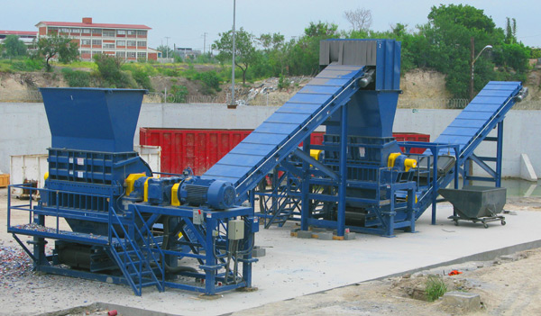 Tire Shredding Equipment & Rubber Recycling Machinery by Eco Green